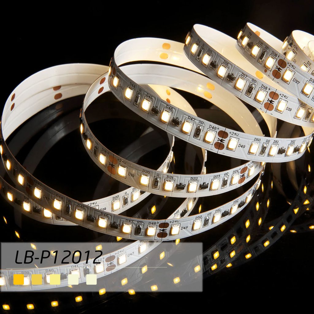 SMD LED strip with 2835 chip and 120 density Low voltage wireless